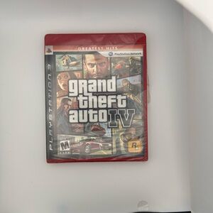 Sealed PS3 Rockstar Game Grand Theft Auto IV Action Adventure Multiplayer GTA